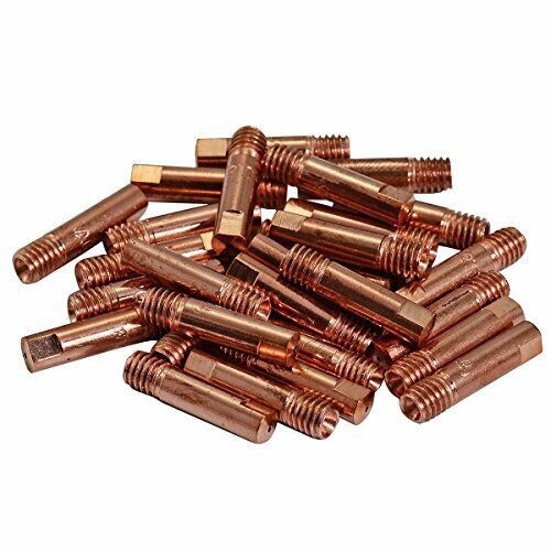 50pcs 15AK MB15 saldatura MIG MAG torcia contatto Tip 0,9 M6x25mm (k9T)