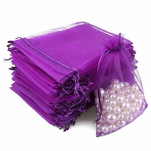 G2PLUS sacchetto di Organza bella sacchettini Organza sacchetto per (S2B)