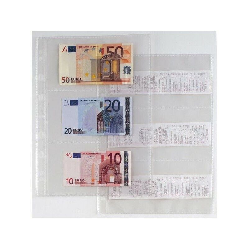 Buste forate porta scontrini ATLA 6S 21x29.7 cm (10 Pz) SEI ROTA 662217