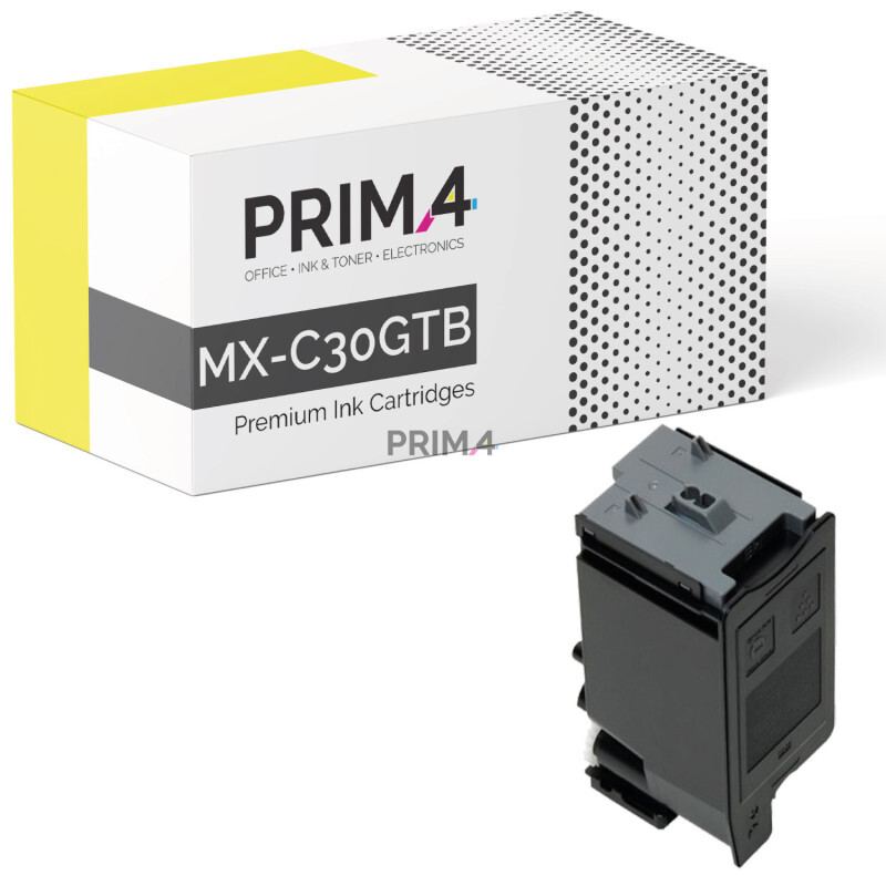 MX-C30GTB Nero Toner Compatibile con Sharp MX-C250FF,C300P,C300W,C301W -6k