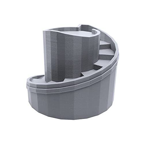 EnderToys Tower with Staircase, Terrain Scenery for Tabletop 28mm (A7K)