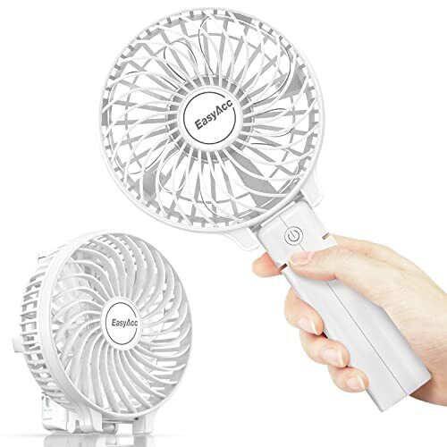 EasyAcc Mini Ventilatore Portatile Potente, Batteria Silenzioso (a3u)