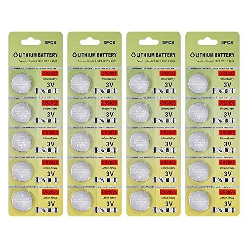 Fortune CR2025 3V Lithium Battery,Electronic Button Cell batteries for (v1R)