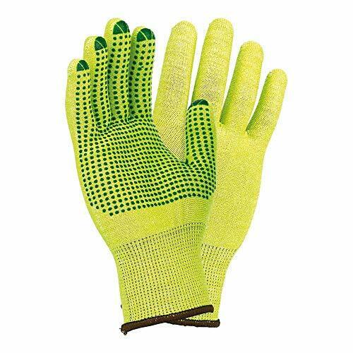 JS RJ-Polv10 Guanti protettivi, lime, taglia 10 (o1h)
