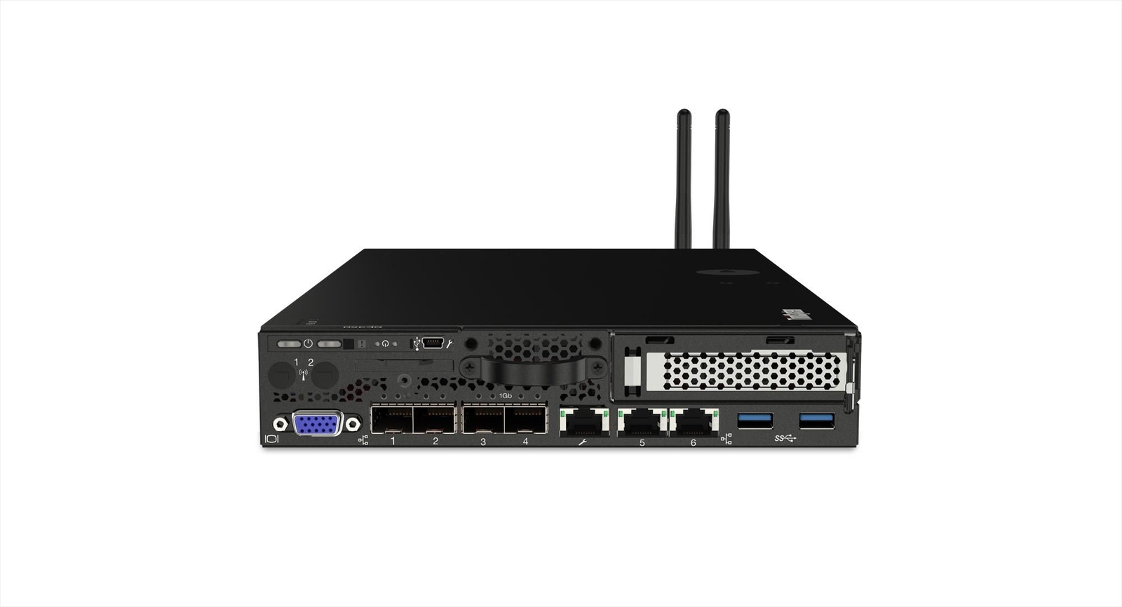 Lenovo ThinkSystem SE350 7D1X Desktop Mounting Server Montabile In Rack 1U 1 Via