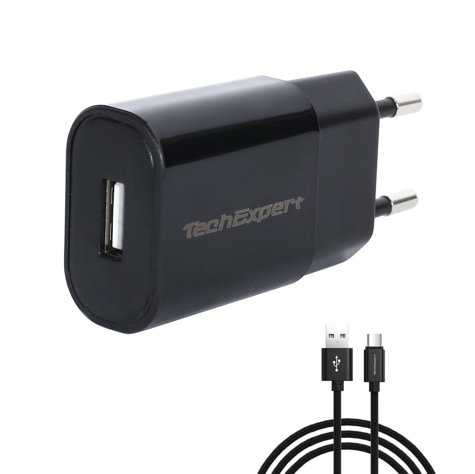 Kit Caricatore per Compresse Asus T100 TF103C Nexus 7 9 10 Zenpad 5V 2000mA Nero