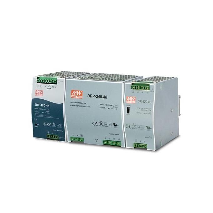 Planet DN-PWR24048 Alimentatore Din Rail Industriale 48V 240W 2,5A Alimentatore