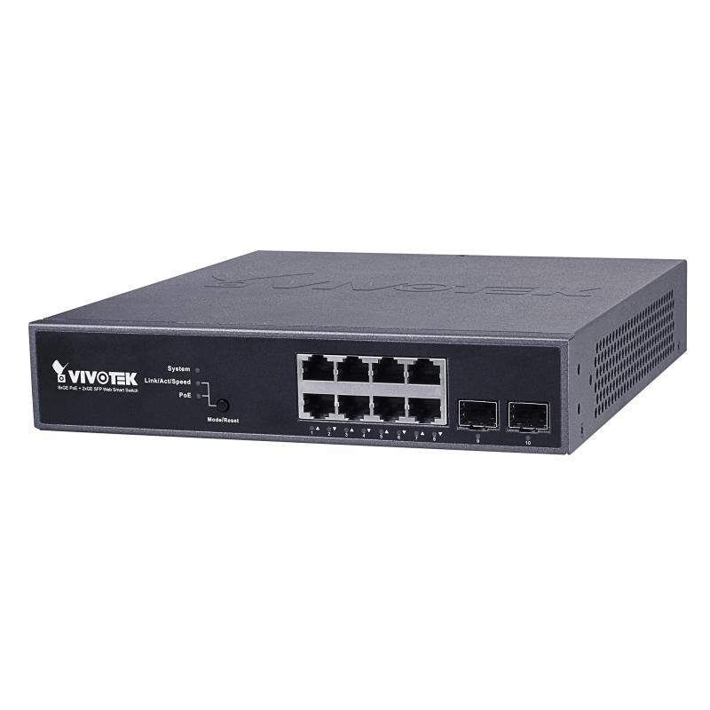VIVOTEK AW-GEV-104B-130 switch di rete Gestito Gigabit Ethernet (10/100/1000) Su
