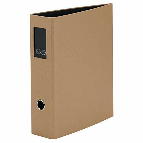 Rössler Papier S.O.H.O - Raccoglitore 8,5 cm, Rückenschild kraft (c2x)