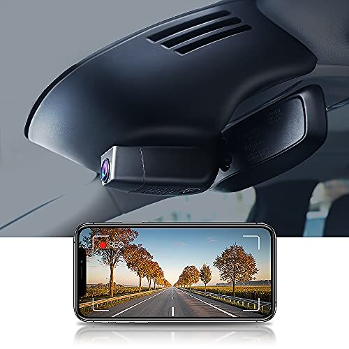 FITCAMX Dash Cam Compatibile con Volvo XC90, XC90 Recharge, XC90 Hybrid (Z5L)