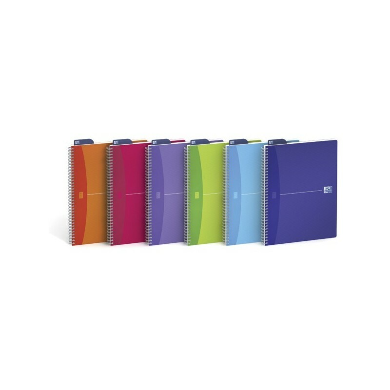 Quadernone spiralato 210x297 mm. 5 mm. 90 gr. 90 Fg. My Colours OXFORD (5 Pz)