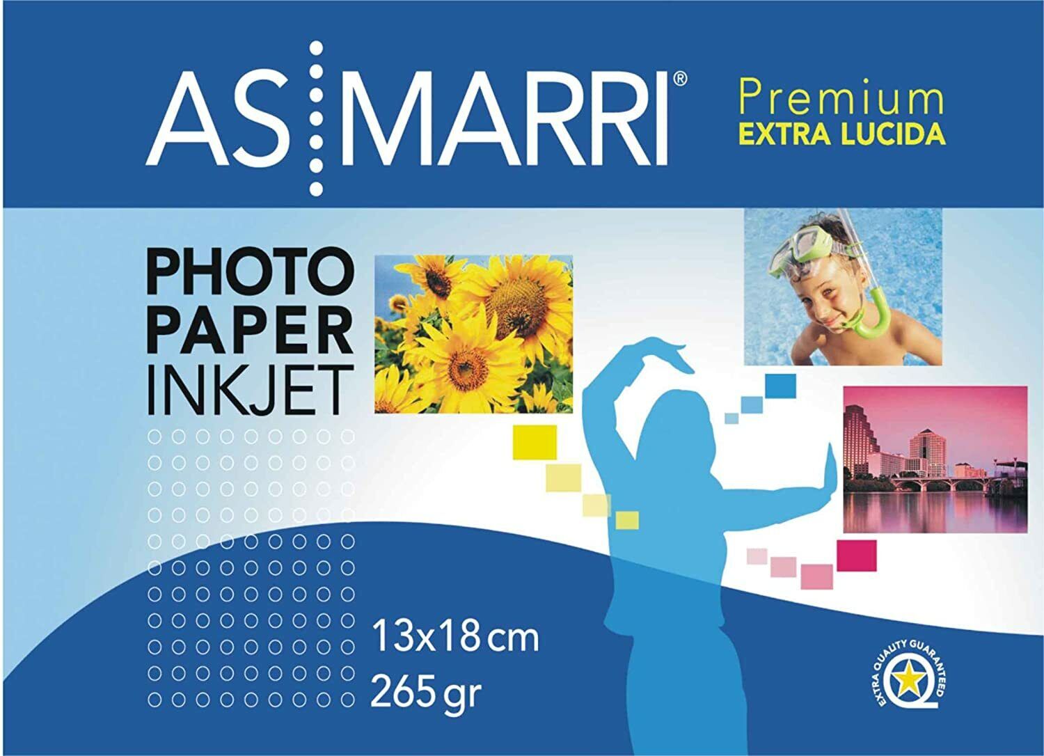 As/Marri 9175 Carta Fotografica Lucida (T9Z) 20 fogli