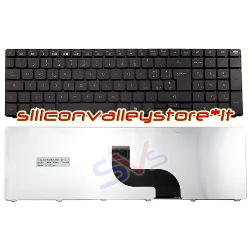 Tastiera ITA NERO Packard Bell Easynote TK36, TK85, TK85-JN-205IT, TM01, TM05