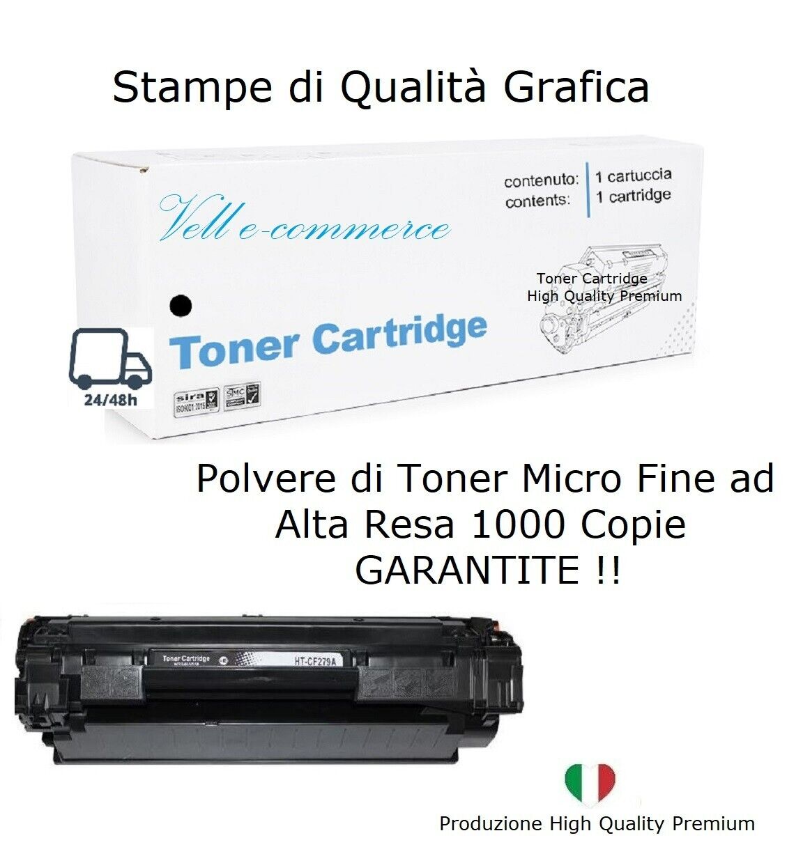 CF279A Toner 79A Compatibile con HP  Laserjet Pro M12 M12a M12w MFP M26a MFP M26