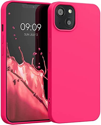 Captor Cover Custodia Colorata in Silicone Liquido per Apple iPhone 13 (E2f)