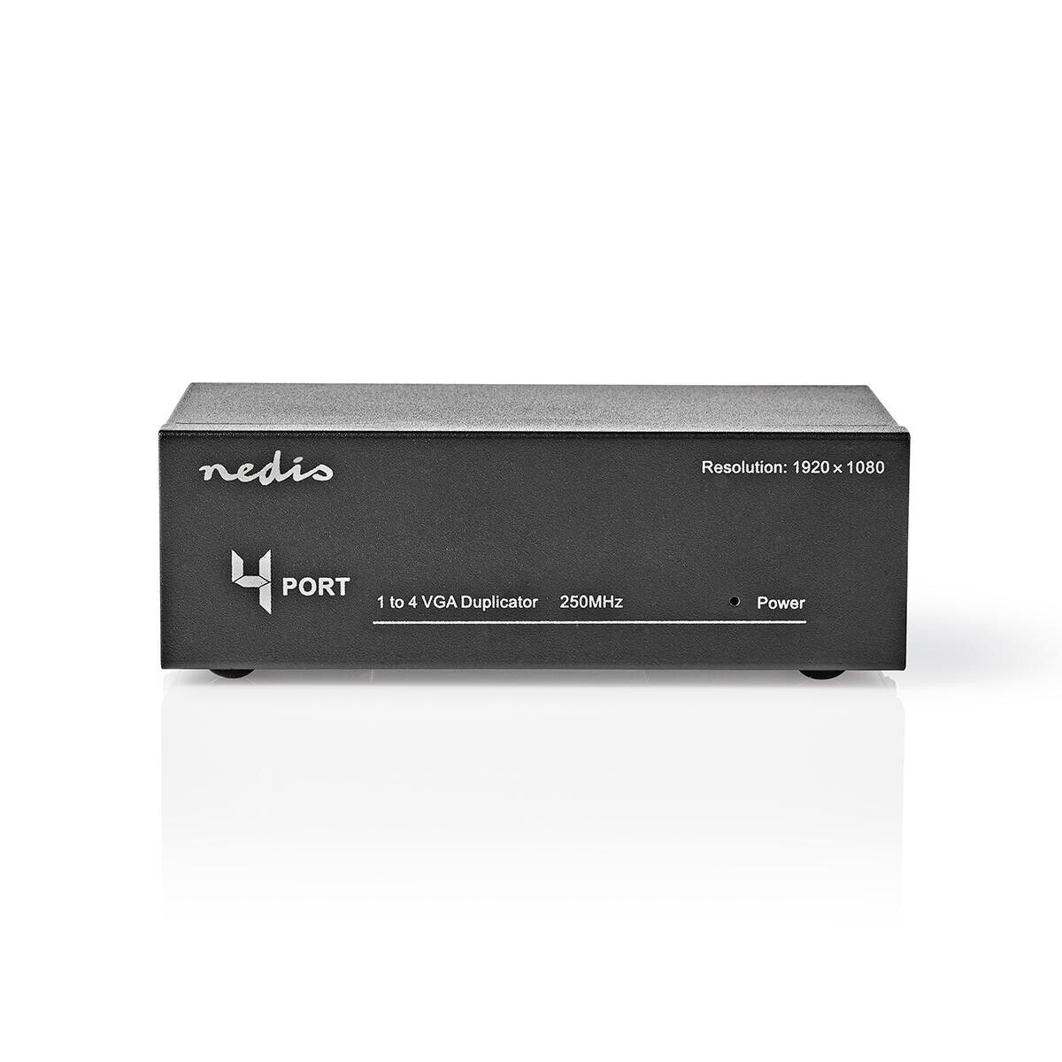 SPLITTER VGA  4 PORTE 4-Port  Risoluzione massima: 1920x1440