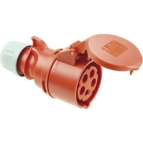 PC ELECTRIC presa Euro presa Shark 5 poli 32 ampere IP44, 225 – 6 (U1j)
