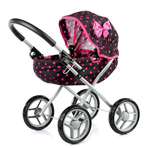 Kinderplay Poussette Poupee, Poussette Jouet - Poussette Landeau Bebe (R1B)