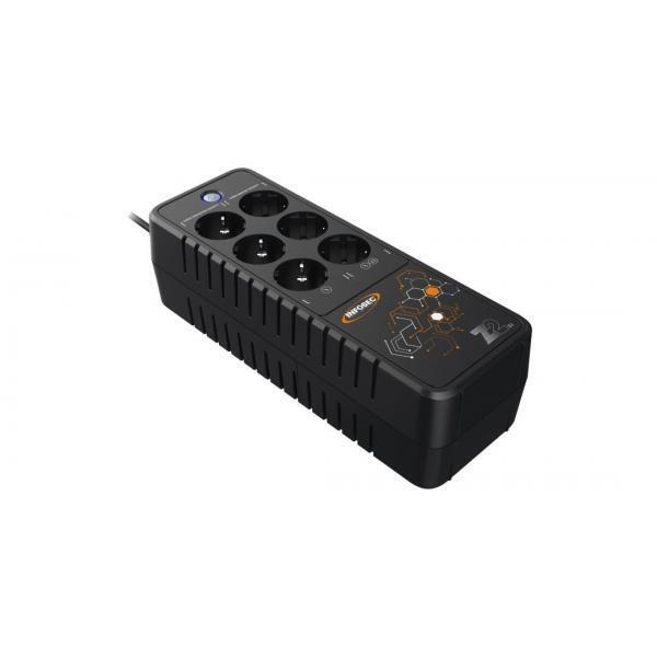 Infosec UPS ad alta frequenza 1000 VA - 6 prese FR / SCHUKO