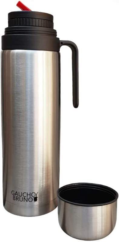 Yerba Mate Flask Gaucho Bruno con precisione Beccuccio (L9s)