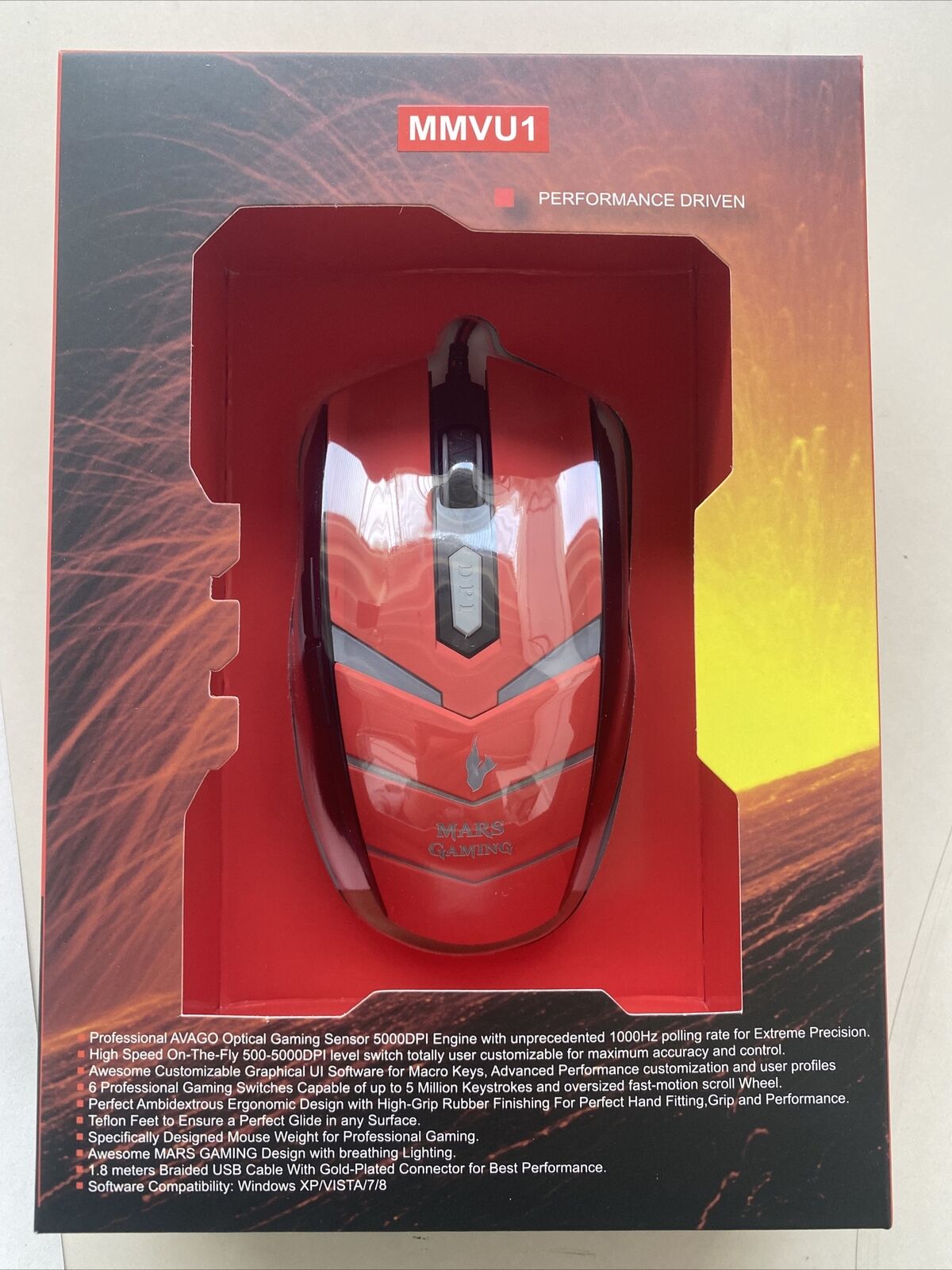 Mars Gaming Vulcano Gaming Mouse