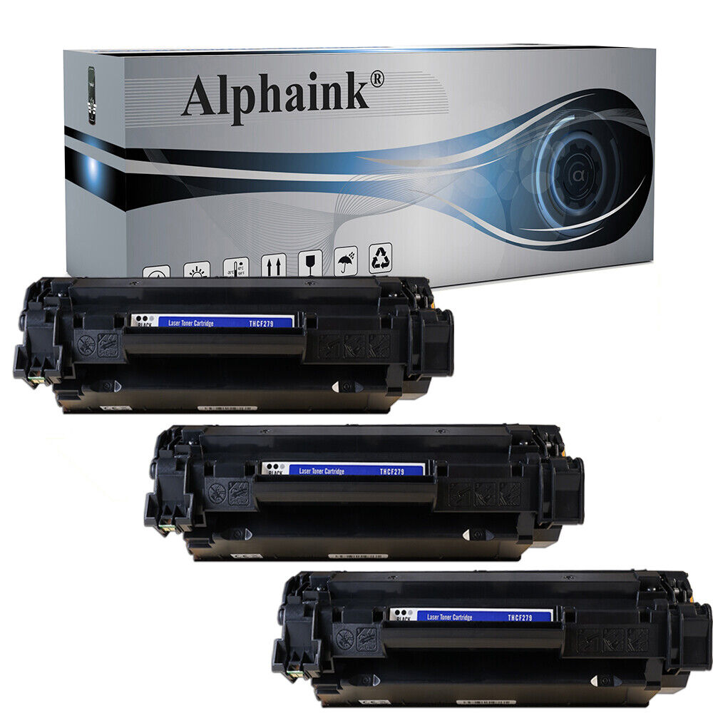 3 TONER CF279A 79A COMPATIBILE PER HP LASERJET PRO M12a M12w MFP M26a MFP M26nw