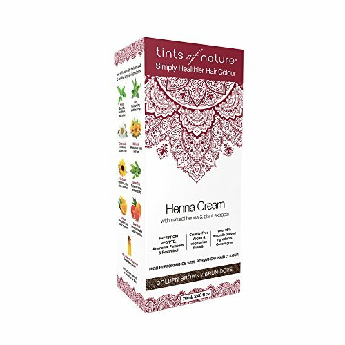 Tints of Nature Henna crema semi-permanent Hair Colour, marrone dorato (W5m)