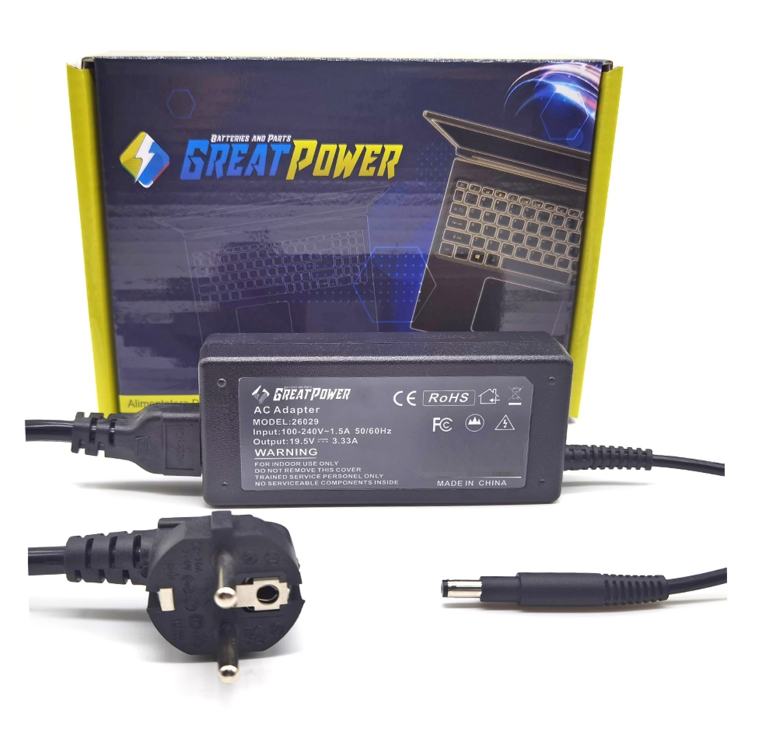 Alimentatore caricabatteria per HP 677770-003 677770-002 613149-003 693715-001 s