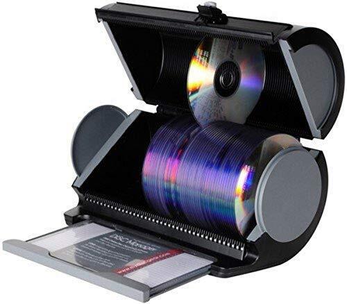 Atlantic 85012055 Disc Manager 80 Discs Black (j0W)