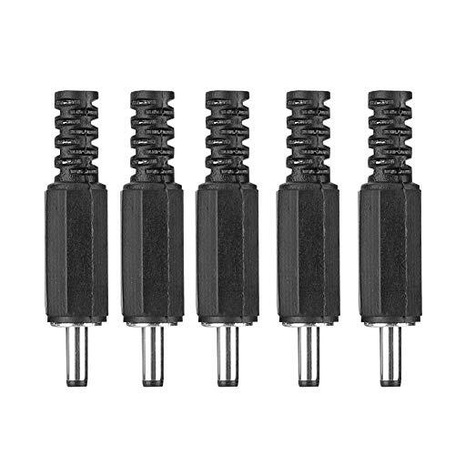 5pcs DC Power Plug Maschio DC Power Plug Jack Adattatore connettore (I3y)