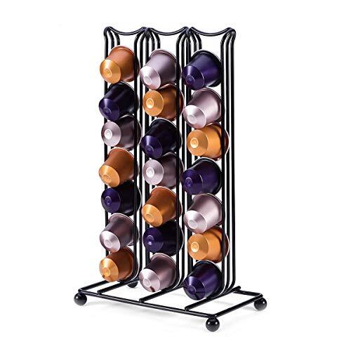 Porta Caffè Capsule Verticale per 42 Nespresso Caffè Capsules, Porta (p3u)