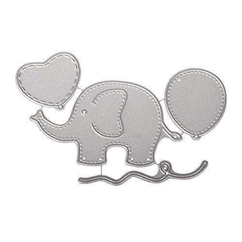 Rayher 59241000 - Stencil, Baby Elephant, SB-dimensioni, 4 pz, 2, 1-8, 5 (I5z)