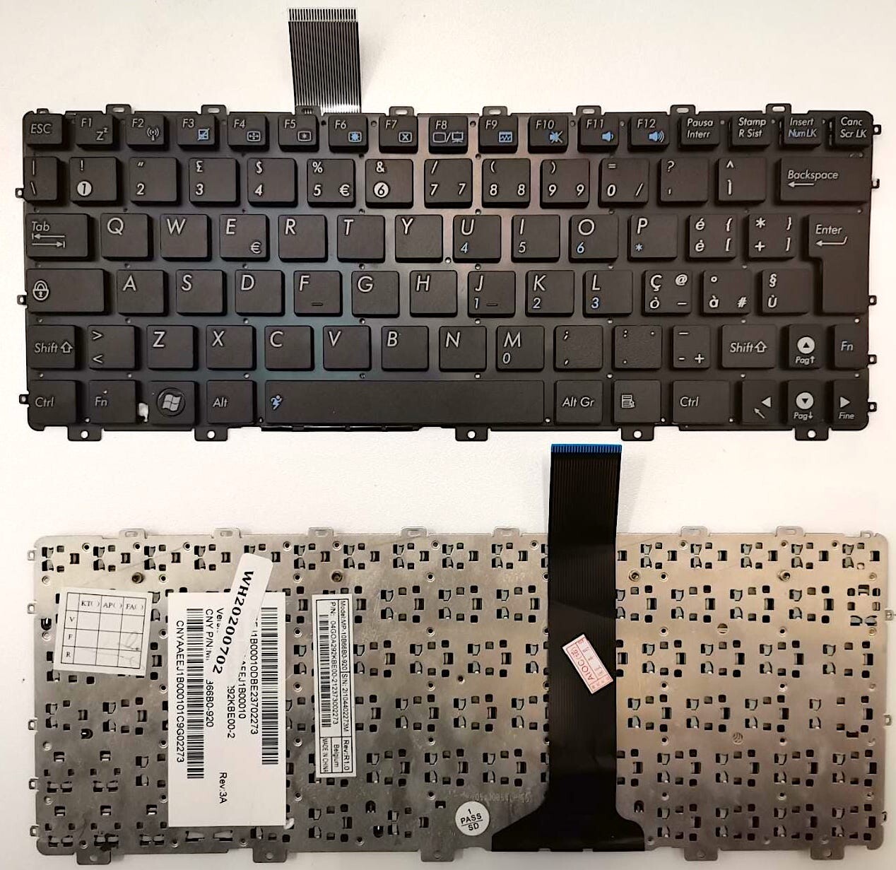 Tastiera ASUS compatibile con Asus Eee PC X101 X101H X101CH