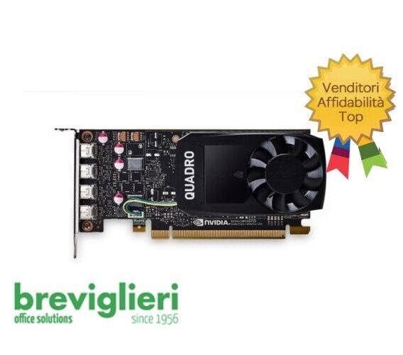 OFFERTA HP NVIDIA Quadro P400 2GB GDDR5 Scheda Grafica (1ME43AT)