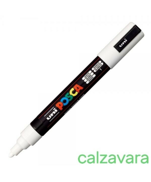 Uni-Ball - Marcatore Uni Posca Punta Media 1,8-2,5mm - BIANCO