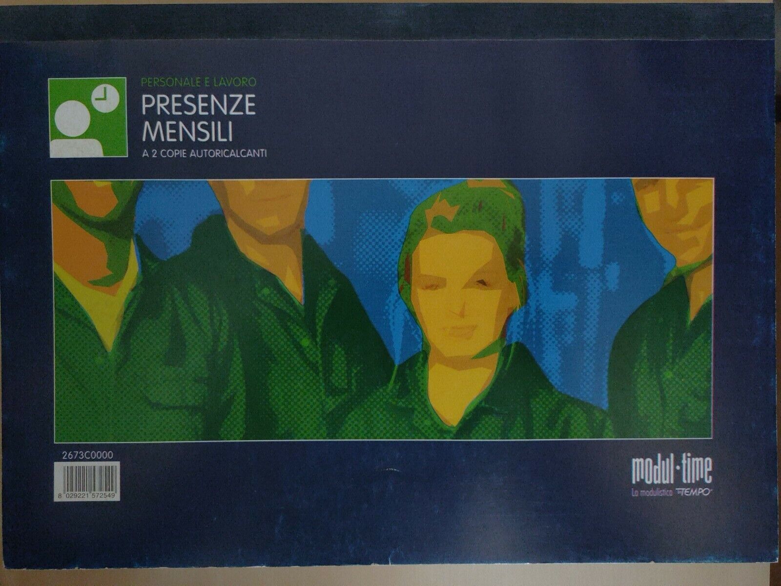 Presenze Mensili A 2 Copie Autoricalcanti Modul Time In Tempo 3 Pz