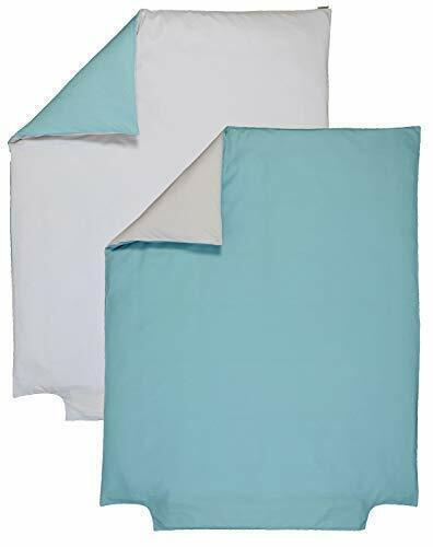 P'Tit Basile - Copripiumino Reversibile Bicolore - Bambini - 120x150 cm (J2Q)