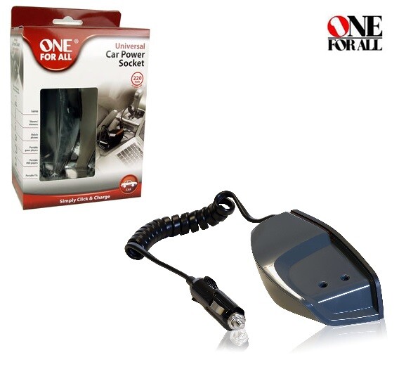 UNIVERSAL CAR POWER SOCKET ONE FOR ALL ADATTATORE UNIVERSALE PER AUTO
