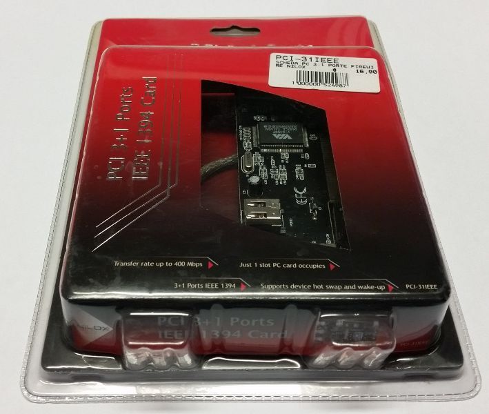 SK NILOX NM-005 Scheda di Espansione con 3 + 1 Porte FireWire