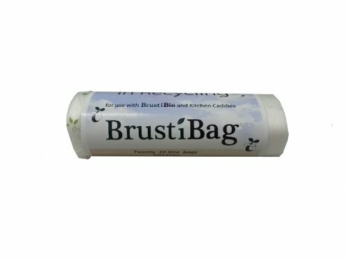 BrustiBag 10 litri sacchetti compostabili, rotolo di 20 (e8x)