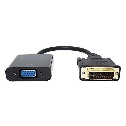 Adattatore da DVI a VGA, Bolongking DVI-D a VGA DVI 24 + 1 DVI-D (n7q)