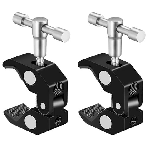 2 Pezzi Super Clamp, Morsa Supporto Cavalletto, Super Clamp con (B3Q)