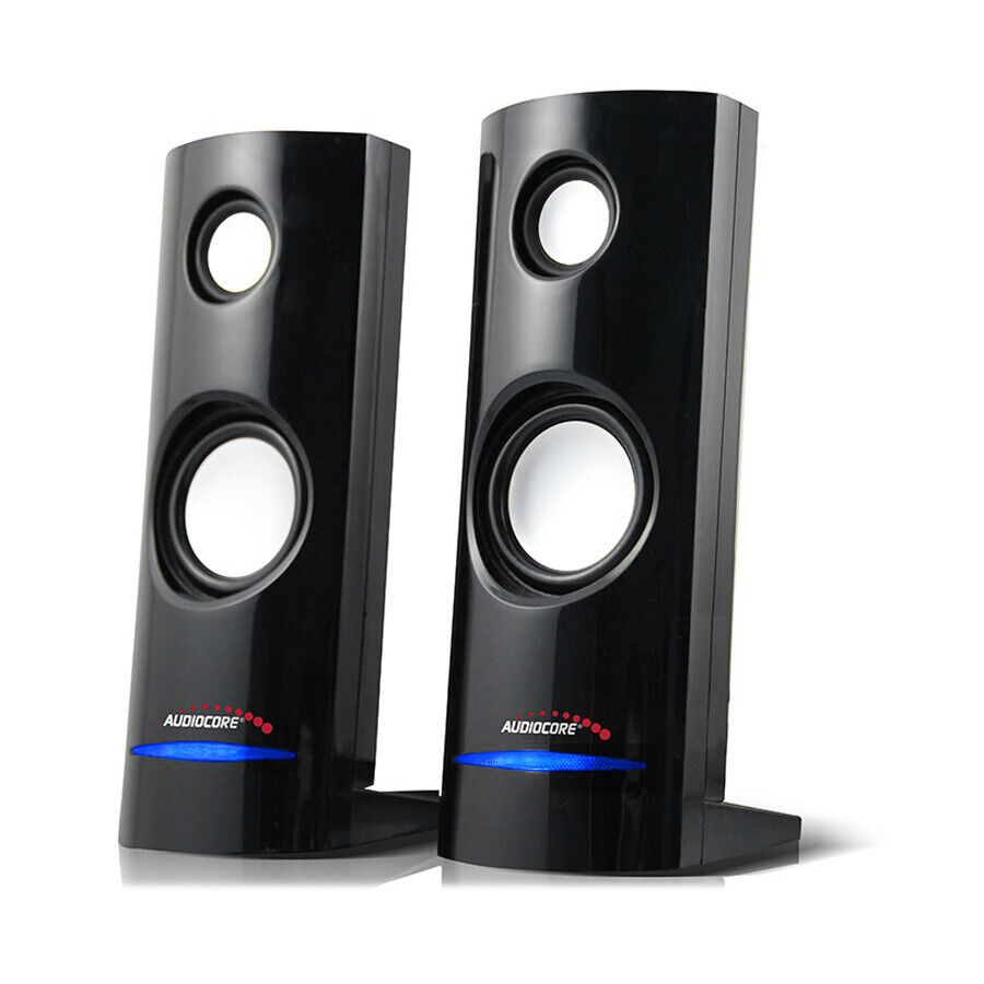 Casse Audio PC COMPUTER Portatile USB Audiocore AC860 2 x 4 watt RMS Audiocore