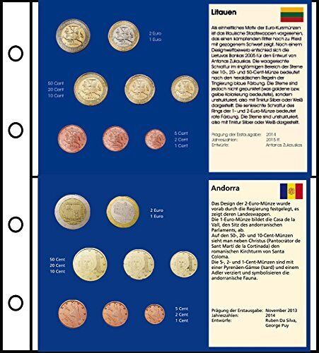Prophila Collection 6 Stück Euro-Vordruck-Tabletts von 5 Ländern (P2p)