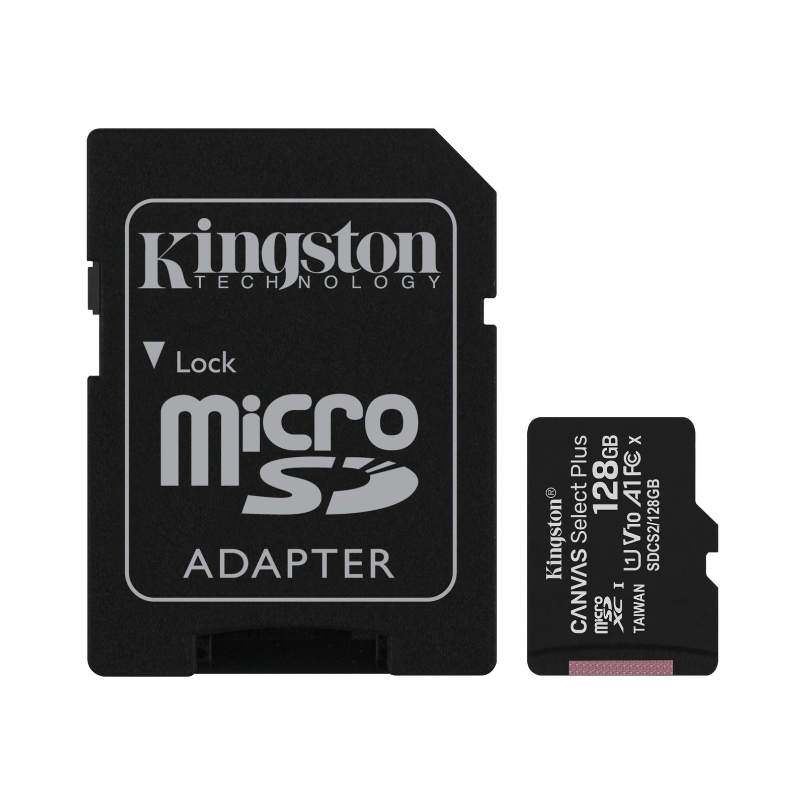 MICRO SDHC 128GB CLASSE 10 SDCS2/128GB UHS-I KINGSTON CANVAS SELCET PLUS - MICRO