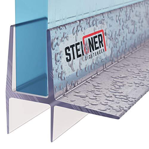 STEIGNER Guarnizione doccia, 80cm, per spessore vetro 5/6 mm, guarnizione (K8R)