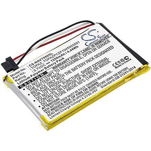 TECHTEK batterie compatibile con [Navigon] 70 Easy, 70 Plus, 70 Premiun (E8f)