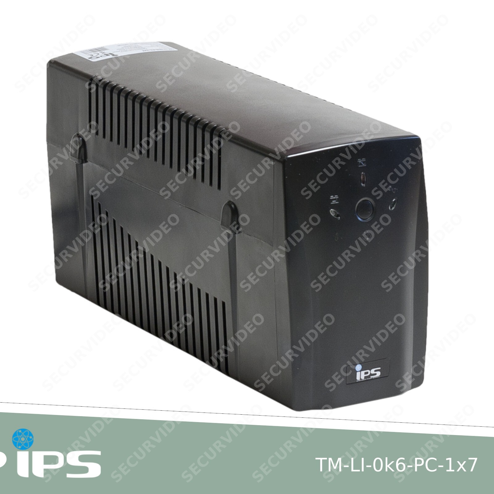 UPS Gruppo di continuità 600 VA / 360W 2× Schuko TM-LI-0k6-PC-1x7