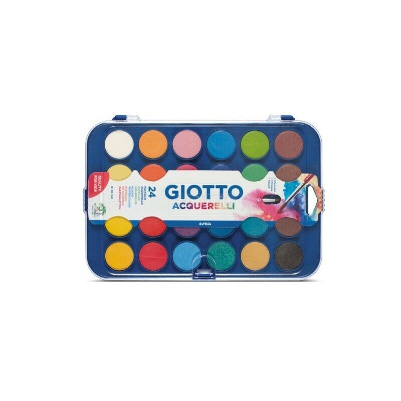 Acquerelli GIOTTO - 30 mm - 332000 (24 Pz) Pastiglie di tempera