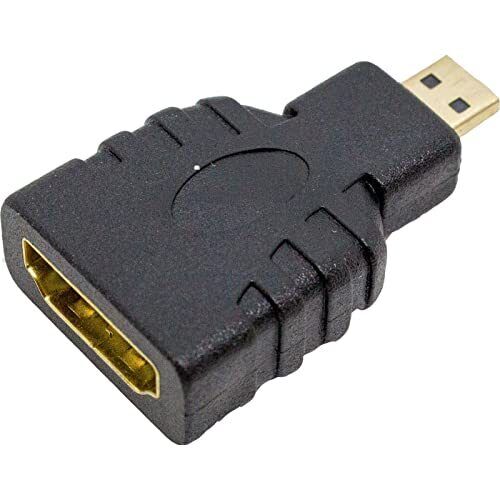 Lumonic Micro-HDMI Adapter [Full HD] I Presa HDMI - Micro HDMI Plug (I1y)